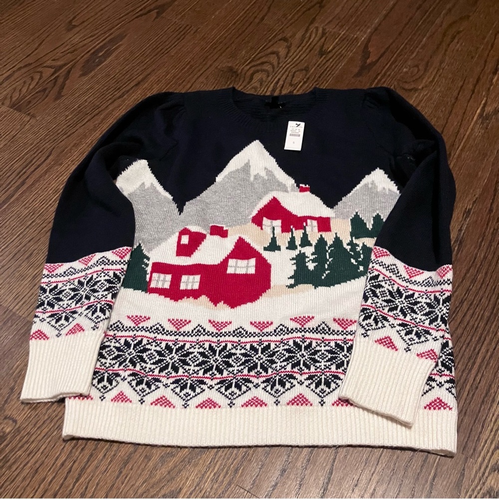 Talbots winter sweater, new, size small